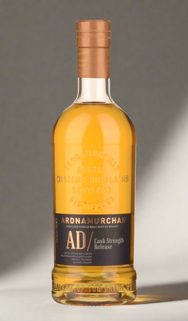 Find out more or buy Ardnamurchan AD/Cask Strength 700mL available at Wine Sellers Direct's best prices.