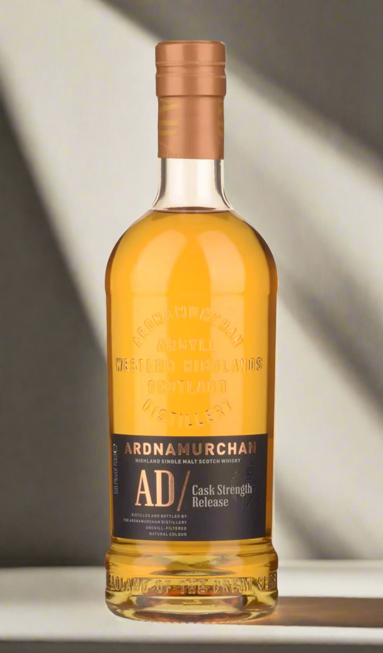 Find out more or buy Ardnamurchan AD/Cask Strength 700mL available at Wine Sellers Direct's best prices.