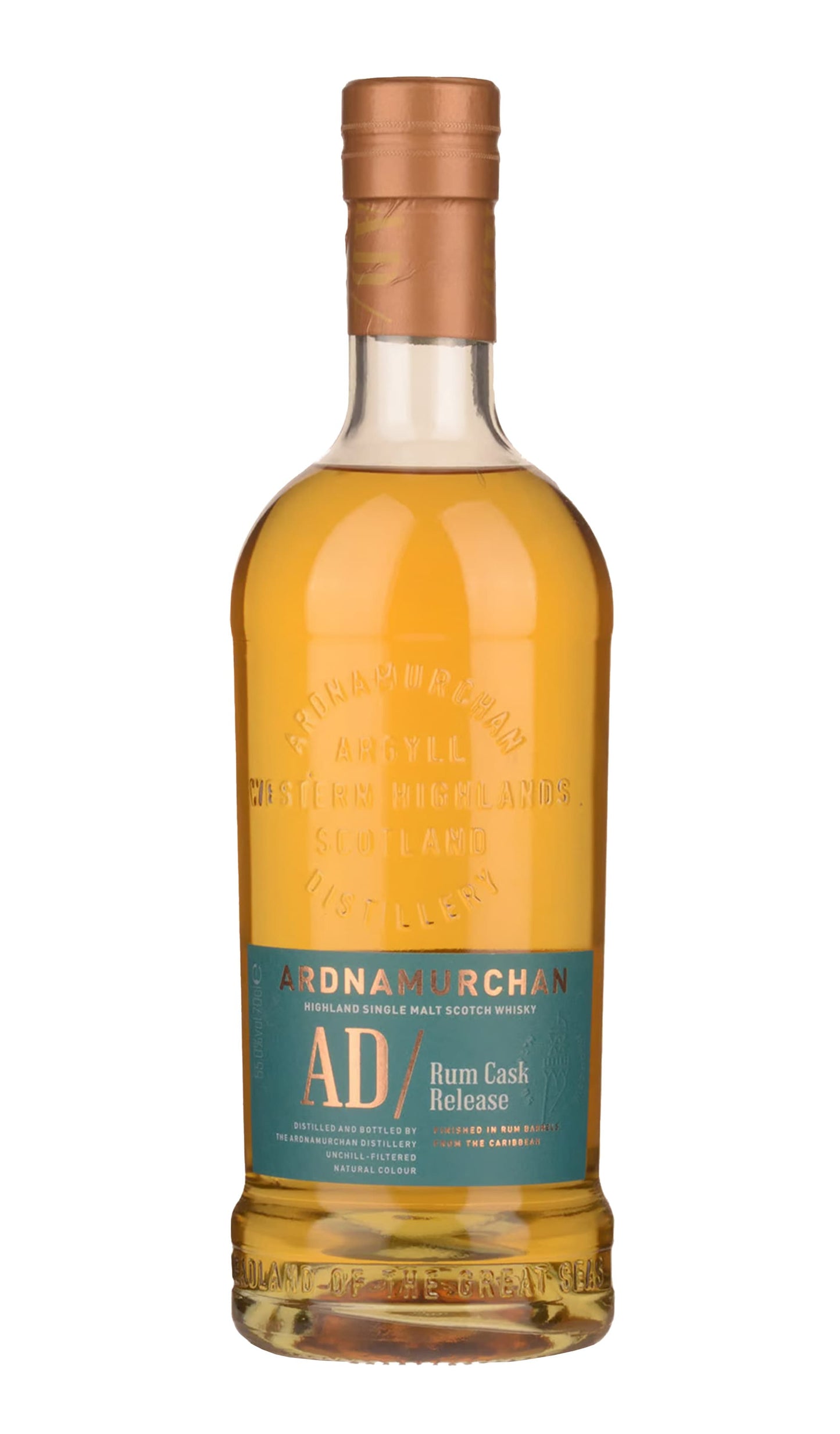 Find out more and buy Ardnamurchan AD/Rum Cask Release 700mL available at Wine Sellers Direct's best prices.