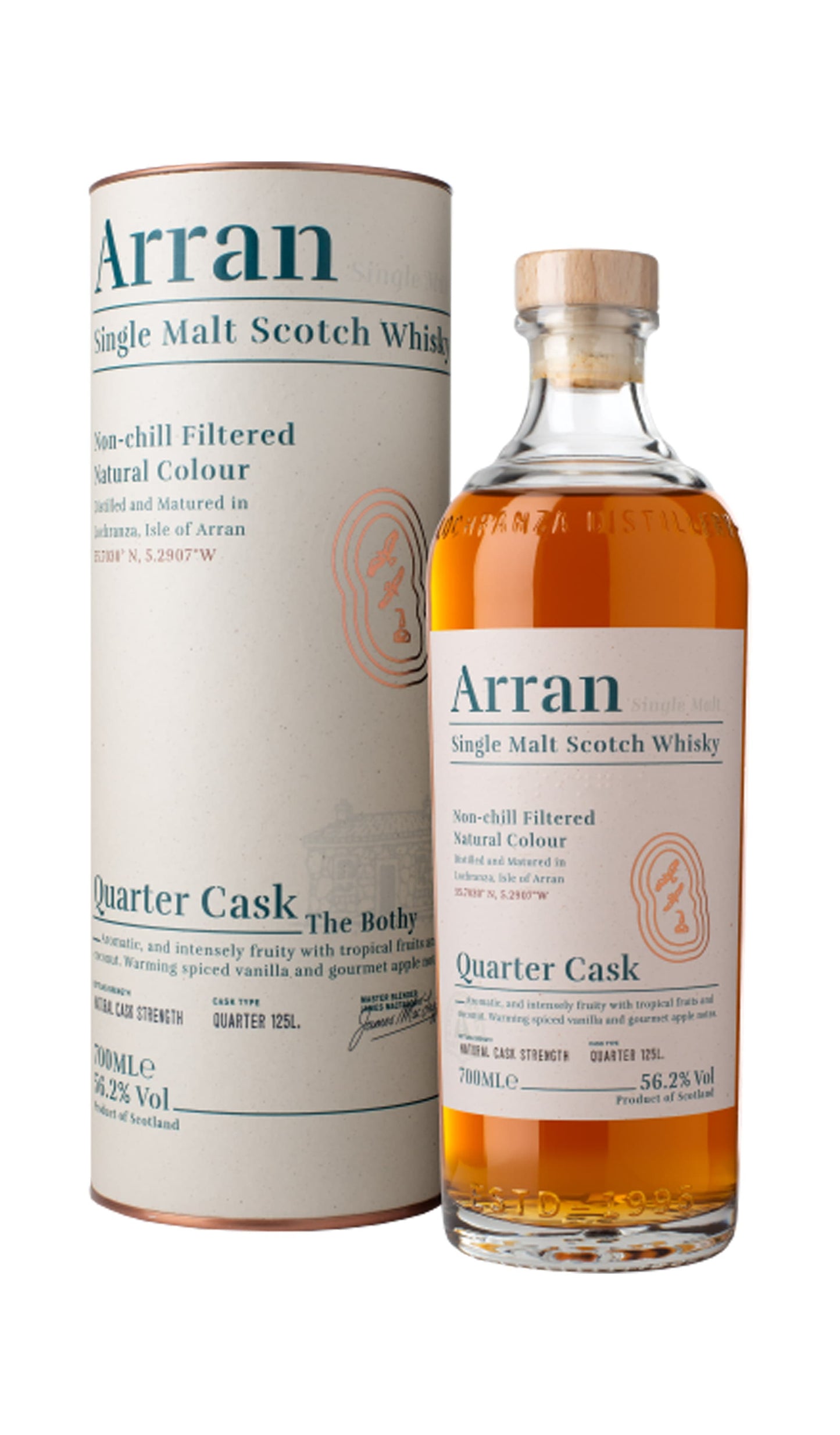 Find out more or buy Arran Quarter Cask The Bothy 700mL available at Wine Sellers Direct's best prices.