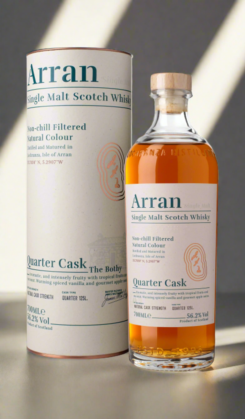 Find out more or buy Arran Quarter Cask The Bothy 700mL available at Wine Sellers Direct's best prices.