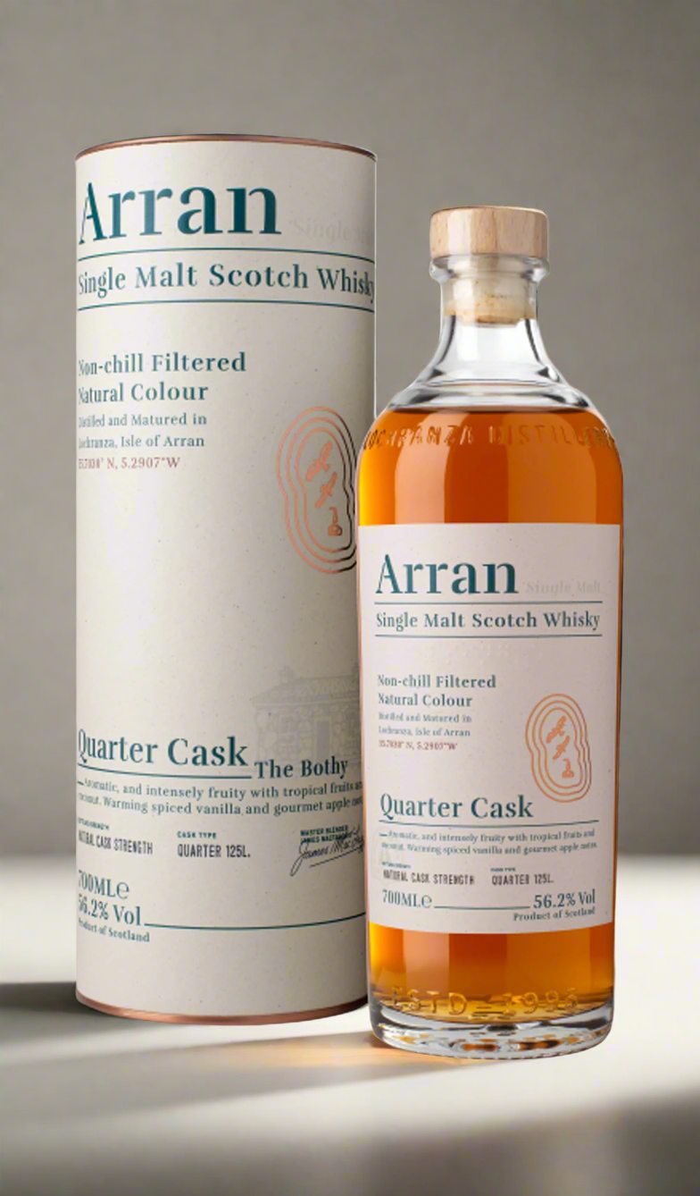 Find out more or buy Arran Quarter Cask The Bothy 700mL available at Wine Sellers Direct's best prices.