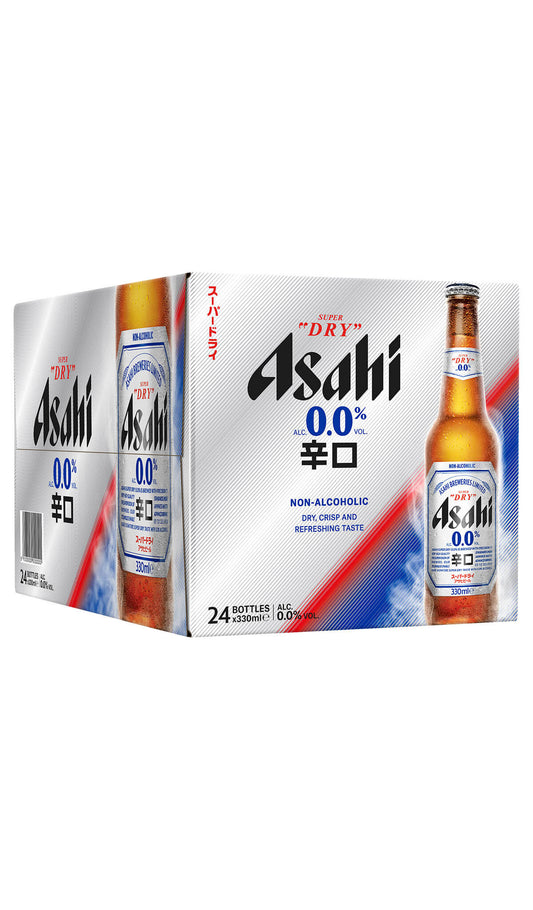 Find out more, explore the range and purchase Asahi 0.0% Non-Alcoholic Super Dry lager 24x330ml bottles slab online at Wine Sellers Direct - Australia's independent liquor specialists.
