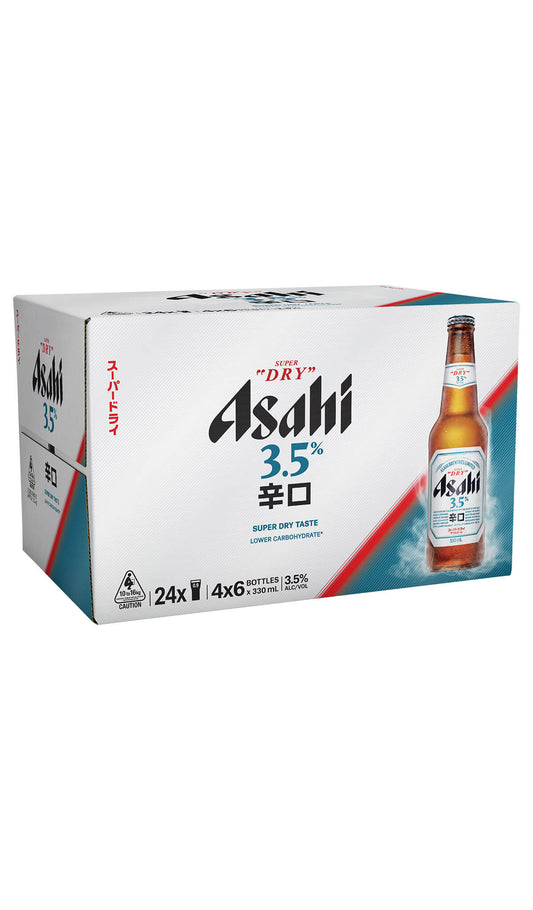 Find out more, explore the range and purchase Asahi 3.5% Super Dry available online at Wine Sellers Direct - Australia's independent liquor specialists.
