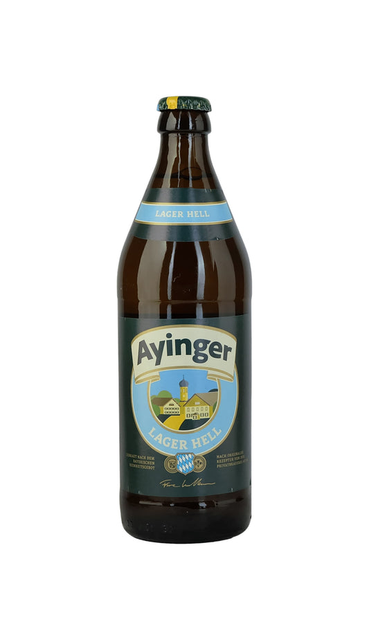 Find out more or buy Ayinger Lager Hell 500ml online at Wine Sellers Direct - Australia’s independent liquor specialists.
