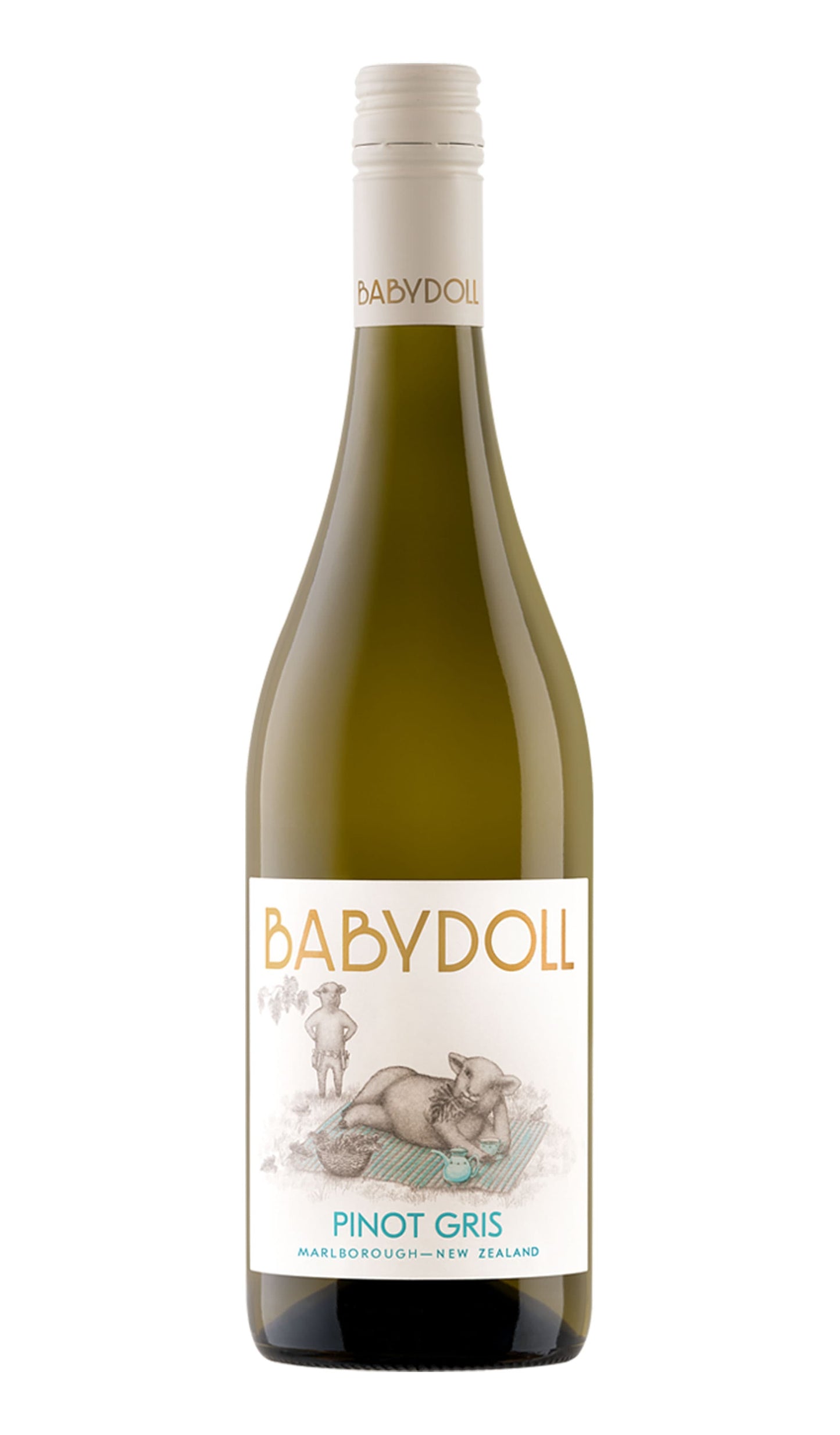 Buy Babydoll Pinot Gris 2023 (New Zealand) available at Wine Sellers Direct's best prices.