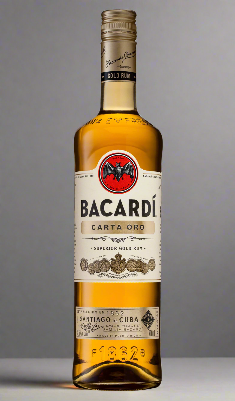 Buy Bacardi Carta Oro Gold Rum 700mL available at Wine Sellers Direct's best prices.