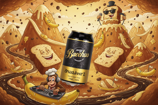 Find out more or buy Bacchus Breadwinner II Pastry Stout 375mL online at Wine Sellers Direct - Australia’s independent liquor specialists.