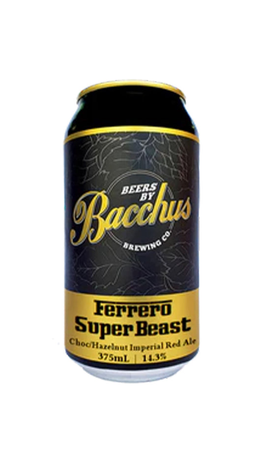 Find out more or buy Bacchus Ferrero Super Beast Choc Hazelnut Imperial Red Ale 375mL online at Wine Sellers Direct - Australia’s independent liquor specialists.