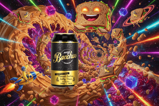 Find out more or buy Bacchus Peanut Butter Jelly Time Imperial Stout 375mL online at Wine Sellers Direct - Australia’s independent liquor specialists.
