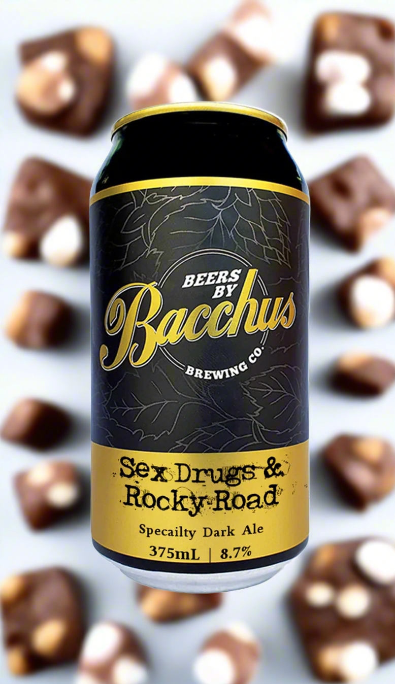 Find out more or buy Bacchus Sex Drugs & Rocky Road Dark Ale 375mL online at Wine Sellers Direct - Australia’s independent liquor specialists.