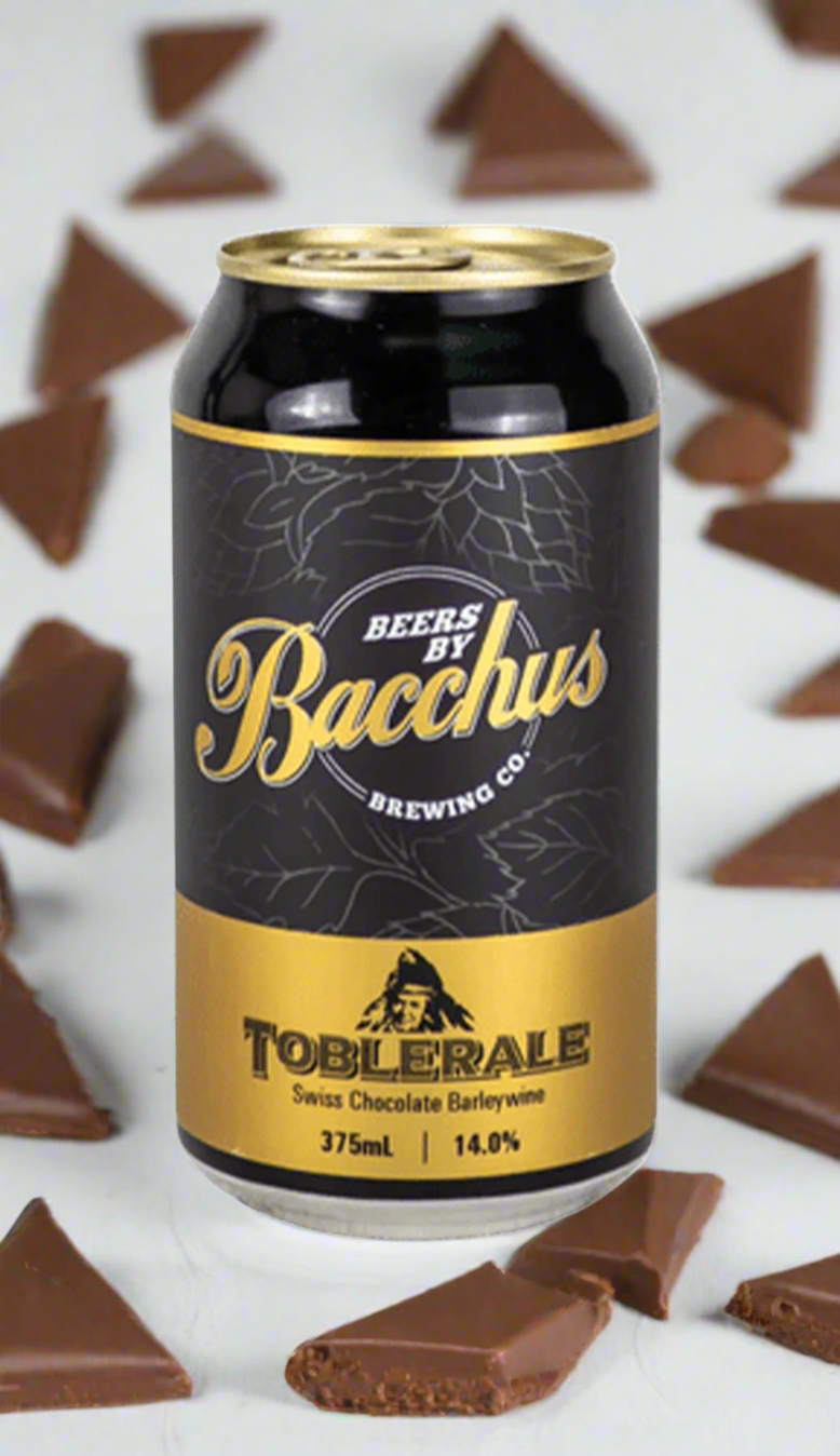 Find out more or buy Bacchus Toblerale Swiss Chocolate Barleywine 375mL online at Wine Sellers Direct - Australia’s independent liquor specialists.