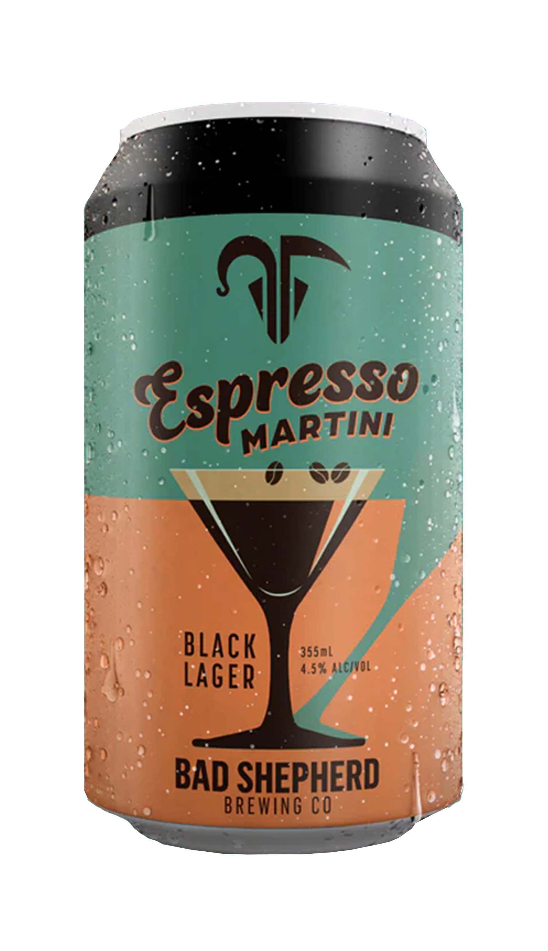 Bad Shepherd Espresso Martini Black Lager 355mL - Wine Sellers Direct