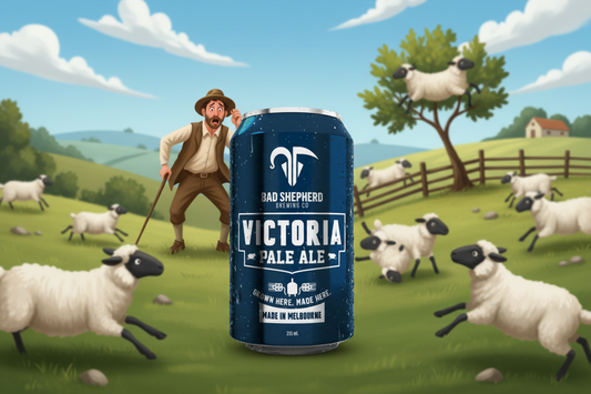 Find out more or buy Bad Shepherd Victoria Pale Ale 355ml online at Wine Sellers Direct - Australia’s independent liquor specialists.