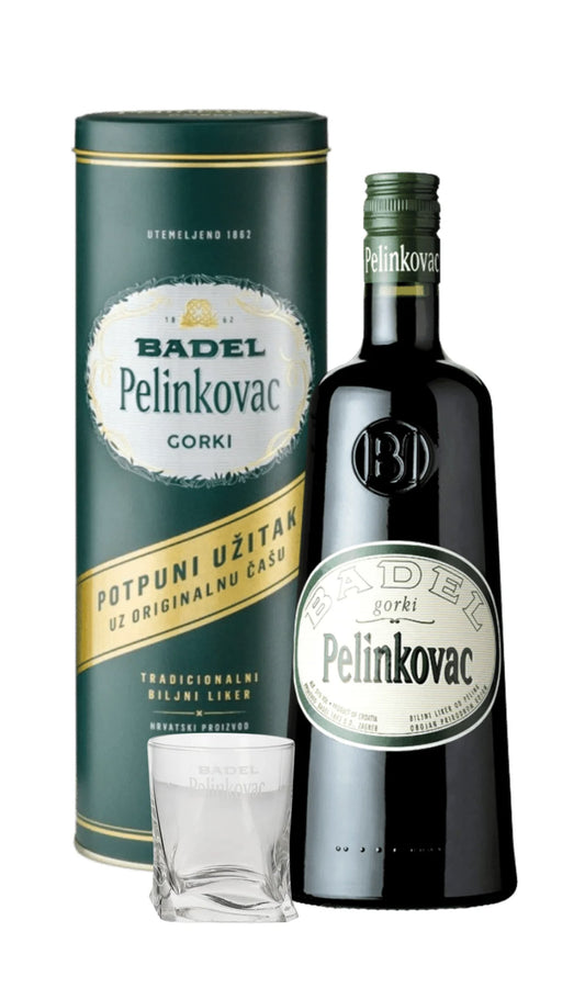Find out more or buy Badel Pelinkovac Herbal Liqueur 700mL Gift Cylinder & Glass available at Wine Sellers Direct's best prices - Australia's independent liquor specialists.