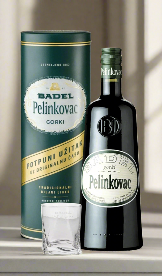 Find out more or buy Badel Pelinkovac Herbal Liqueur 700mL Gift Cylinder & Glass available at Wine Sellers Direct's best prices - Australia's independent liquor specialists.