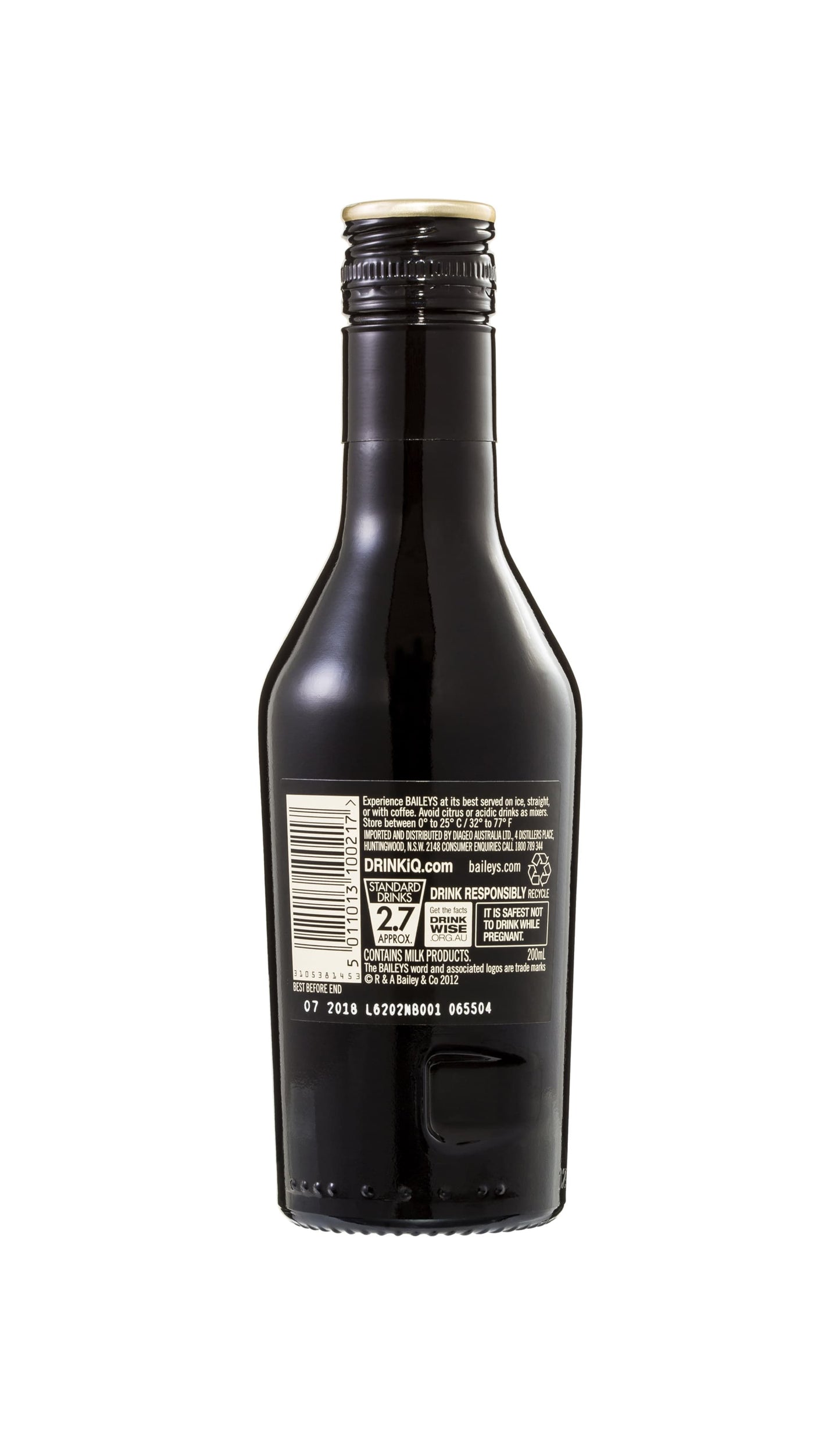 Find out more or buy Baileys Original Irish Cream Liqueur 200mL available at Wine Sellers Direct's best prices.