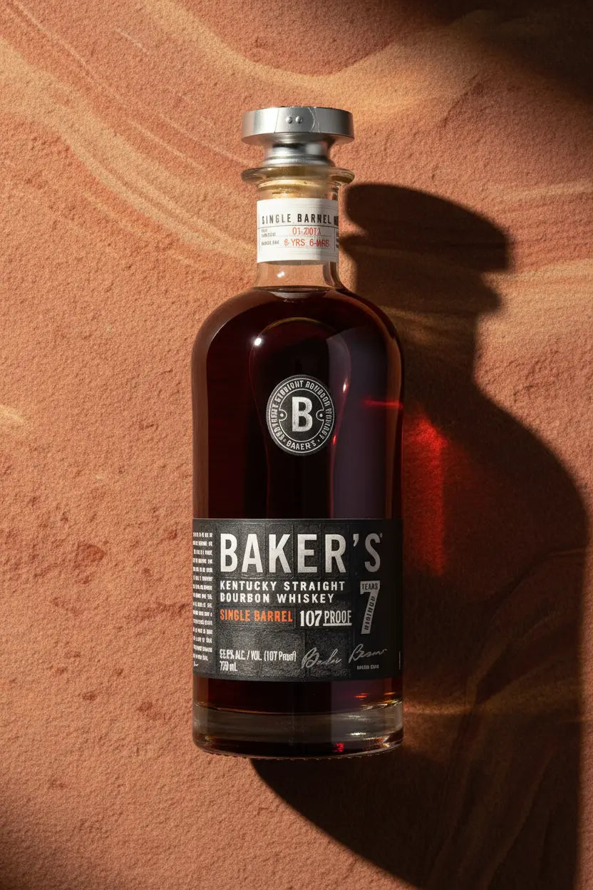 Find out more or buy Baker's Kentucky Straight Bourbon Single Barrel 107 Proof 700ml online at Wine Sellers Direct's best prices.