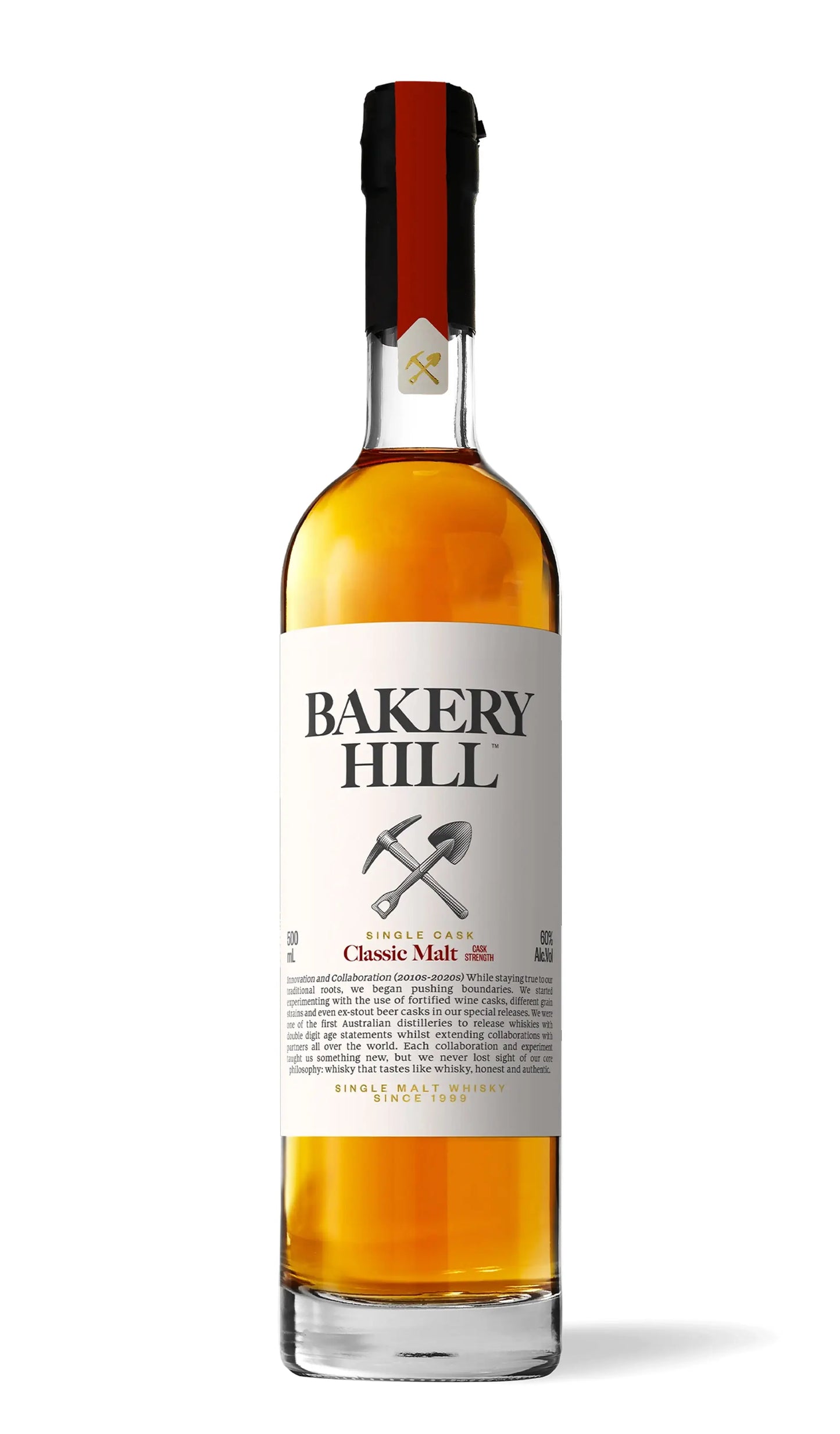 Buy Bakery Hill Classic Malt Cask Strength 500ml Australian Whisky online at Wine Sellers Direct's best prices.