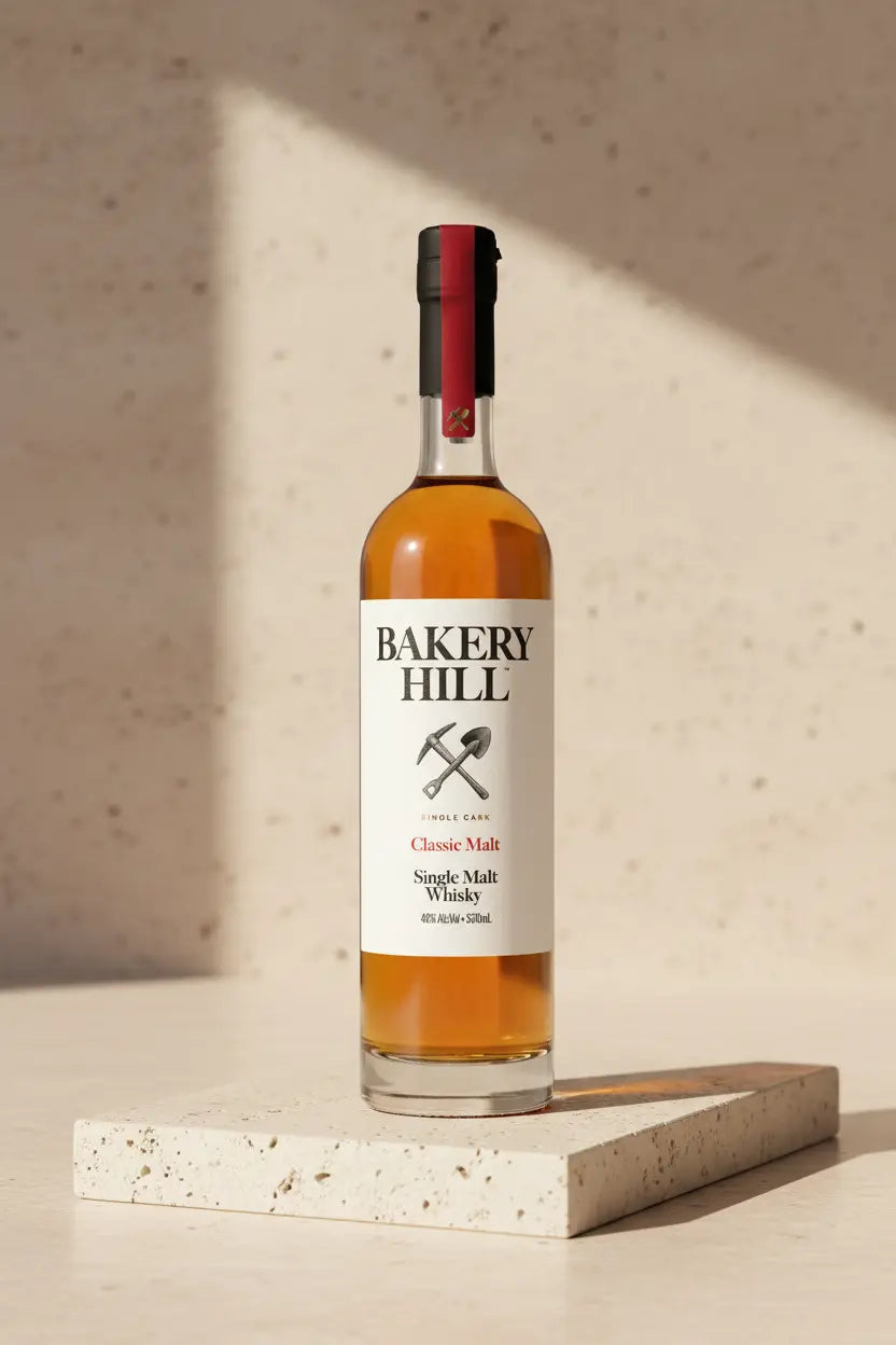 Buy Bakery Hill Classic Single Malt Whisky 500ml online at Wine Sellers Direct's best prices.