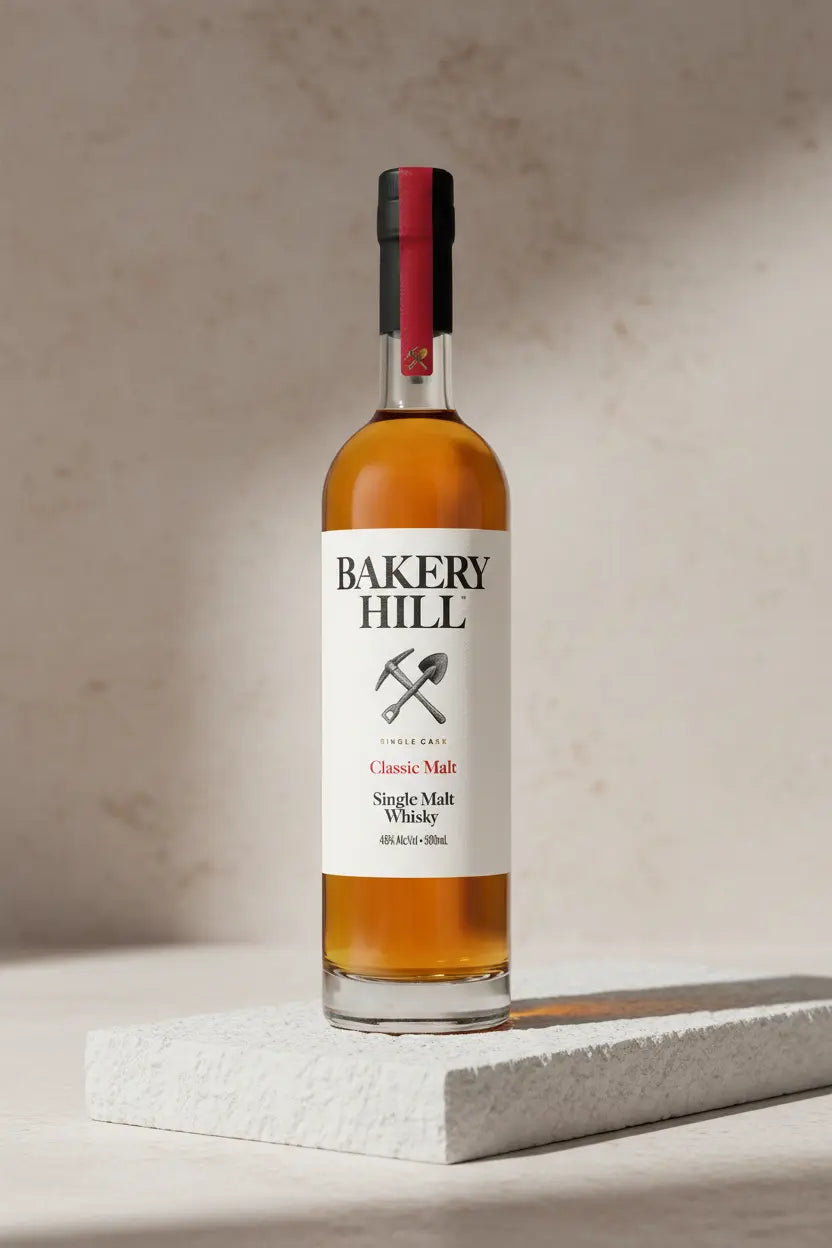 Buy Bakery Hill Classic Single Malt Whisky 500ml online at Wine Sellers Direct's best prices.