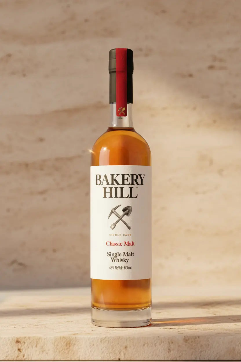 Buy Bakery Hill Classic Single Malt Whisky 500ml online at Wine Sellers Direct's best prices.