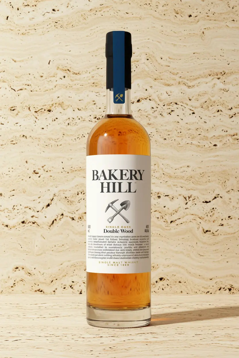 Buy Bakery Hill Double Wood Single Malt 500ml Australian Whisky online at Wine Sellers Direct's best prices.