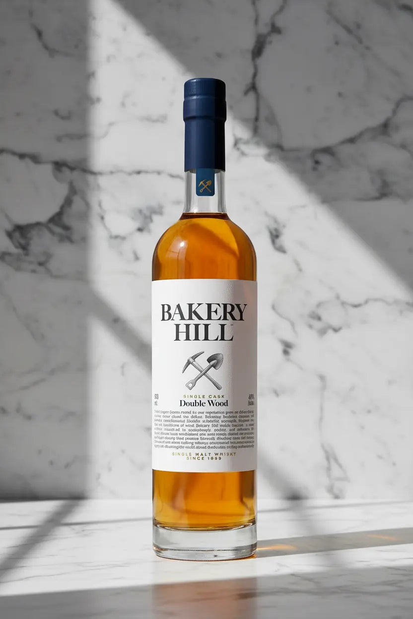 Buy Bakery Hill Double Wood Single Malt 500ml Australian Whisky online at Wine Sellers Direct's best prices.