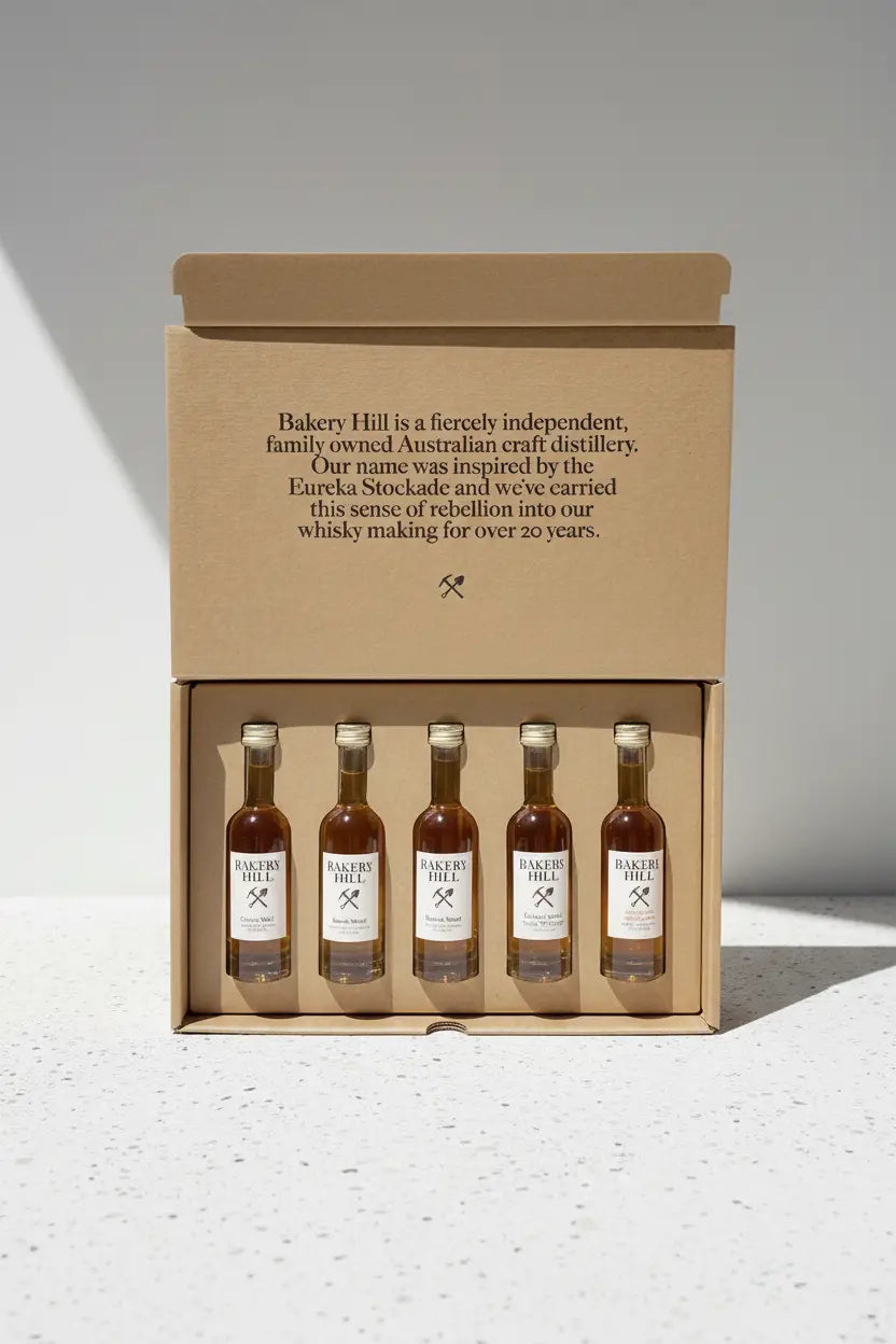 Buy Bakery Hill Miners 5 Pack Single Malt Whisky 5x50mL online at Wine Sellers Direct's best prices.