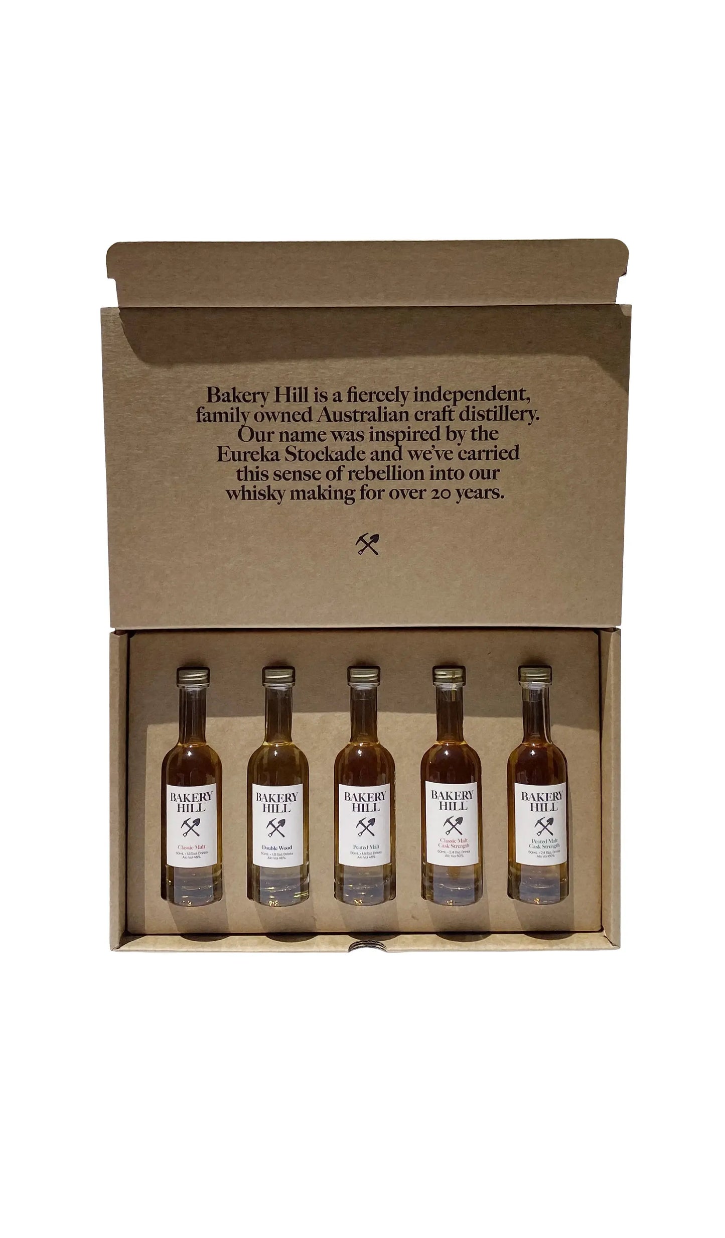 Buy Bakery Hill Miners 5 Pack Single Malt Whisky 5x50mL online at Wine Sellers Direct's best prices.