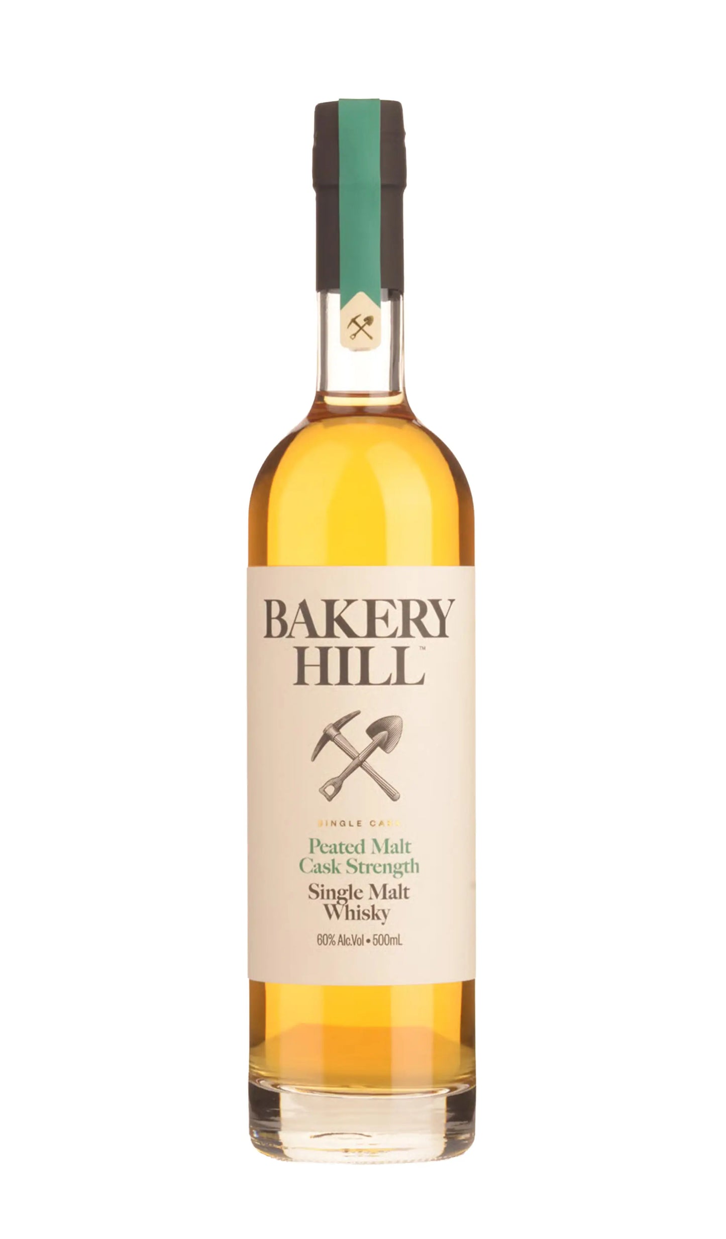 Buy Bakery Hill Peated Cask Strength Single Malt Whisky 500mL online at Wine Sellers Direct's best prices.