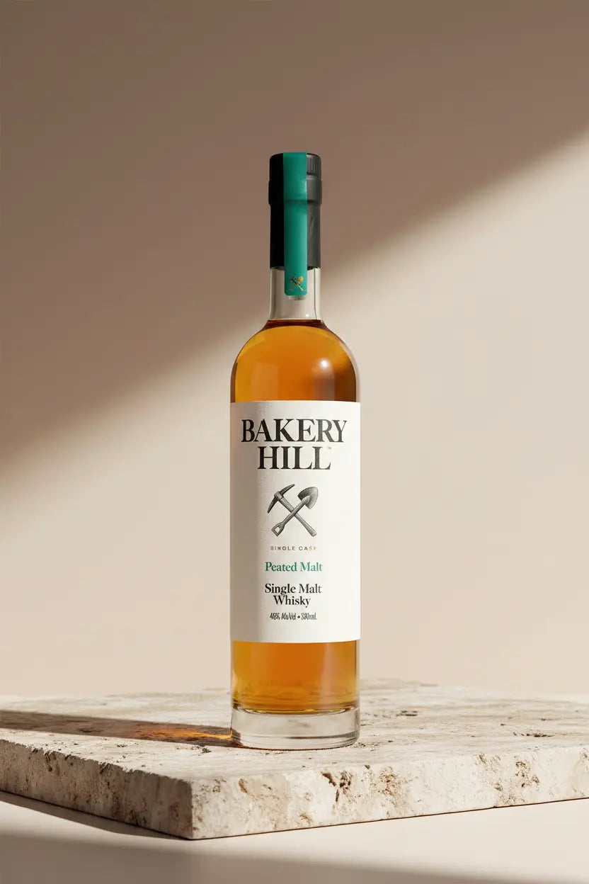 Buy Bakery Hill Peated Single Malt Whisky 500ml online at Wine Sellers Direct's best prices.