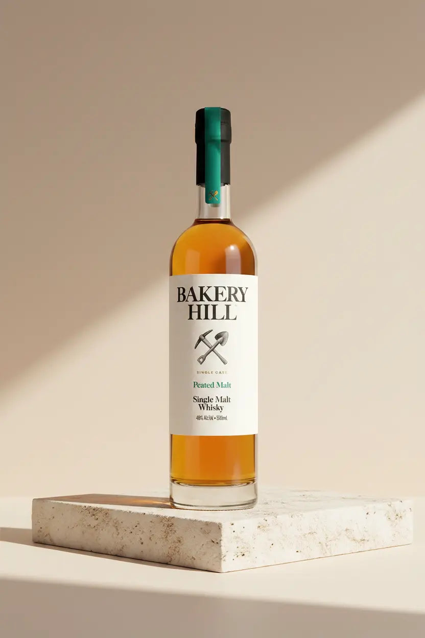 Buy Bakery Hill Peated Single Malt Whisky 500ml online at Wine Sellers Direct's best prices.
