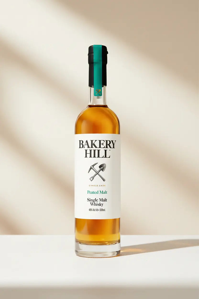 Buy Bakery Hill Peated Single Malt Whisky 500ml online at Wine Sellers Direct's best prices.