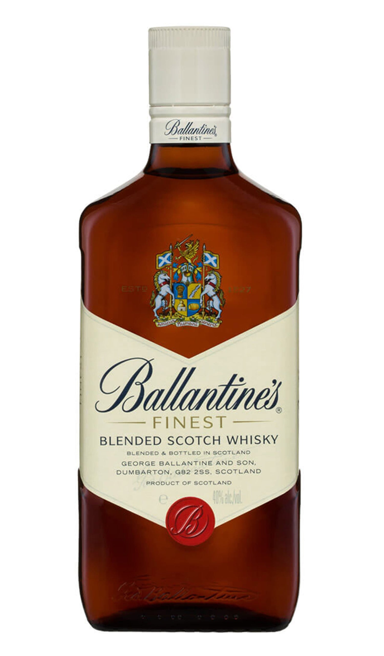 Find out more or buy Ballantine's Finest Blended Scotch Whisky 700mL online at Wine Sellers Direct - Australia’s independent liquor specialists.