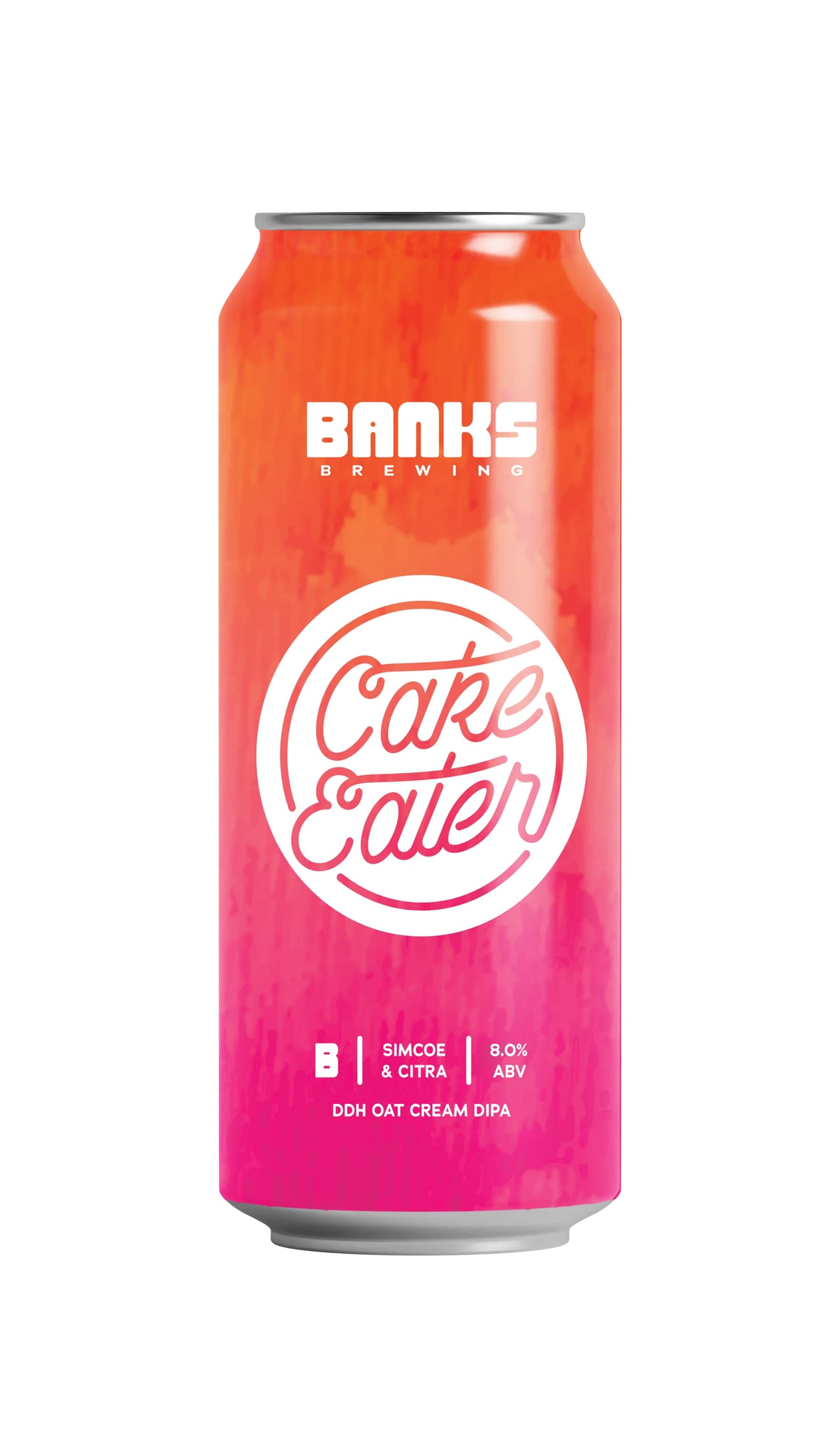 Banks Cake Eater Simcoe & Citra DDH Oat Cream DIPA 500mL - Wine Sellers Direct