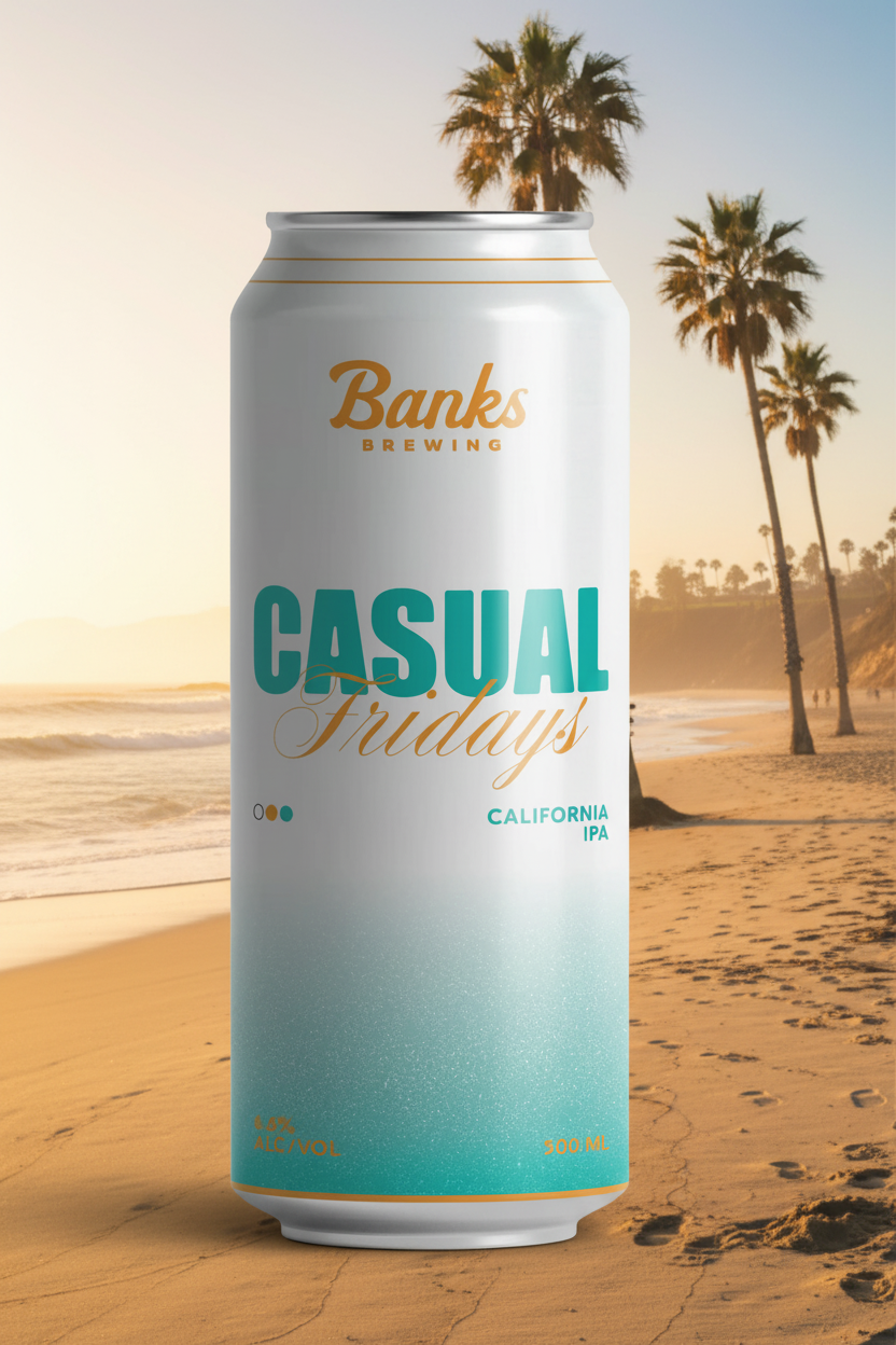 Find out more or buy Banks Casual Fridays California IPA 500mL online at Wine Sellers Direct - Australia’s independent liquor specialists.