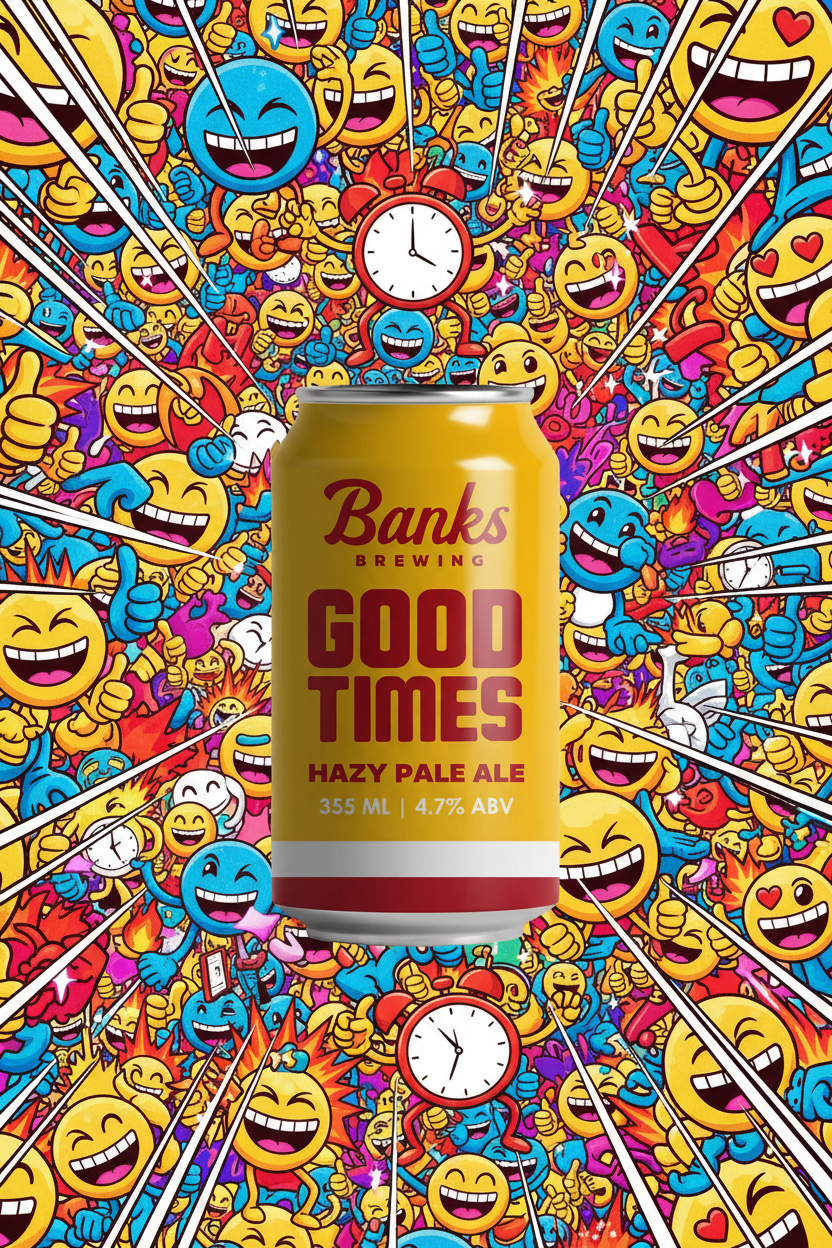 Find out more or buy Banks Good Times Hazy Pale Ale 355mL online at Wine Sellers Direct - Australia’s independent liquor specialists.