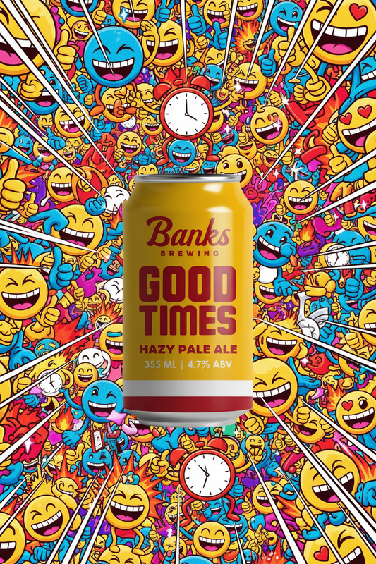 Find out more or buy Banks Good Times Hazy Pale Ale 355mL online at Wine Sellers Direct - Australia’s independent liquor specialists.