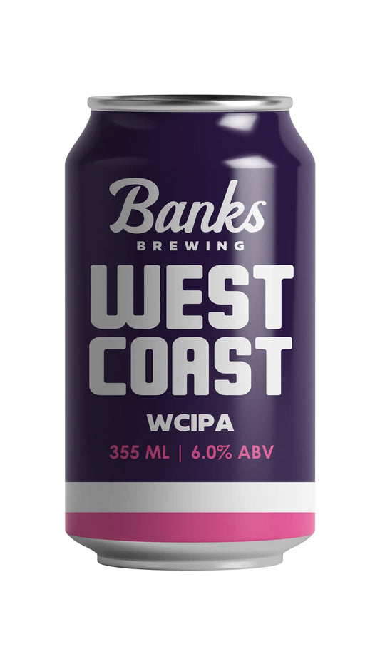 Find out more or buy Banks West Coast IPA 355mL online at Wine Sellers Direct - Australia’s independent liquor specialists.