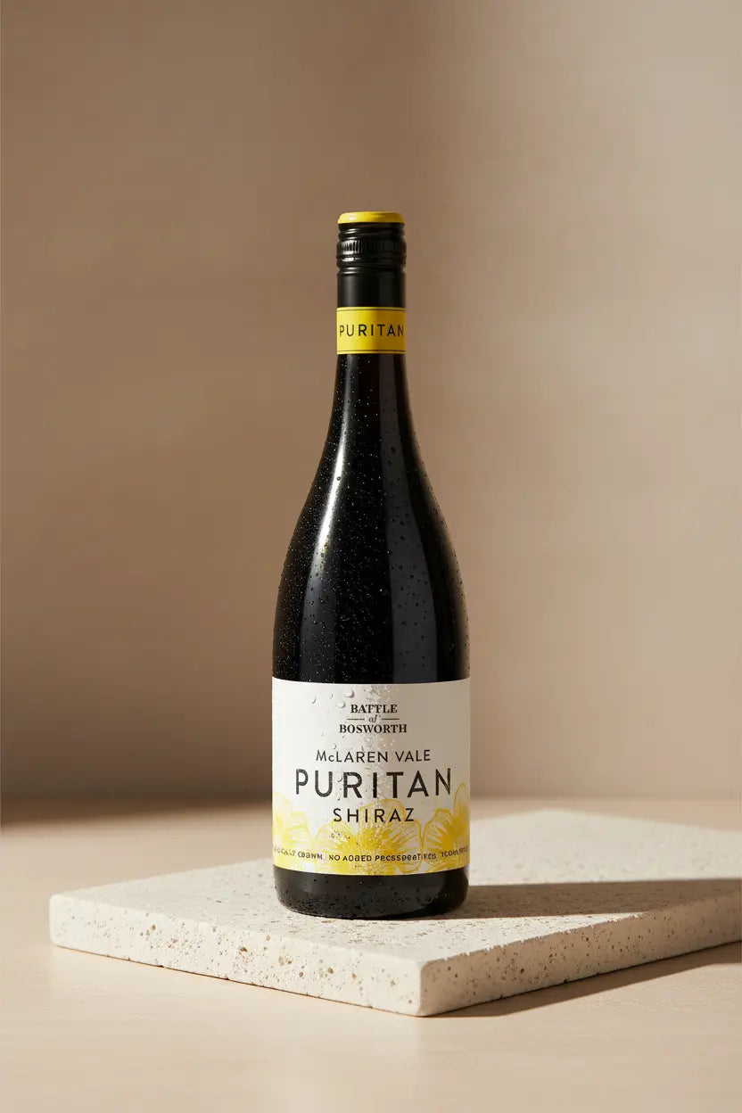 Buy Battle of Bosworth 'Puritan' Shiraz 2024 Organic Preservative Free wine available at Wine Sellers Direct's best prices.