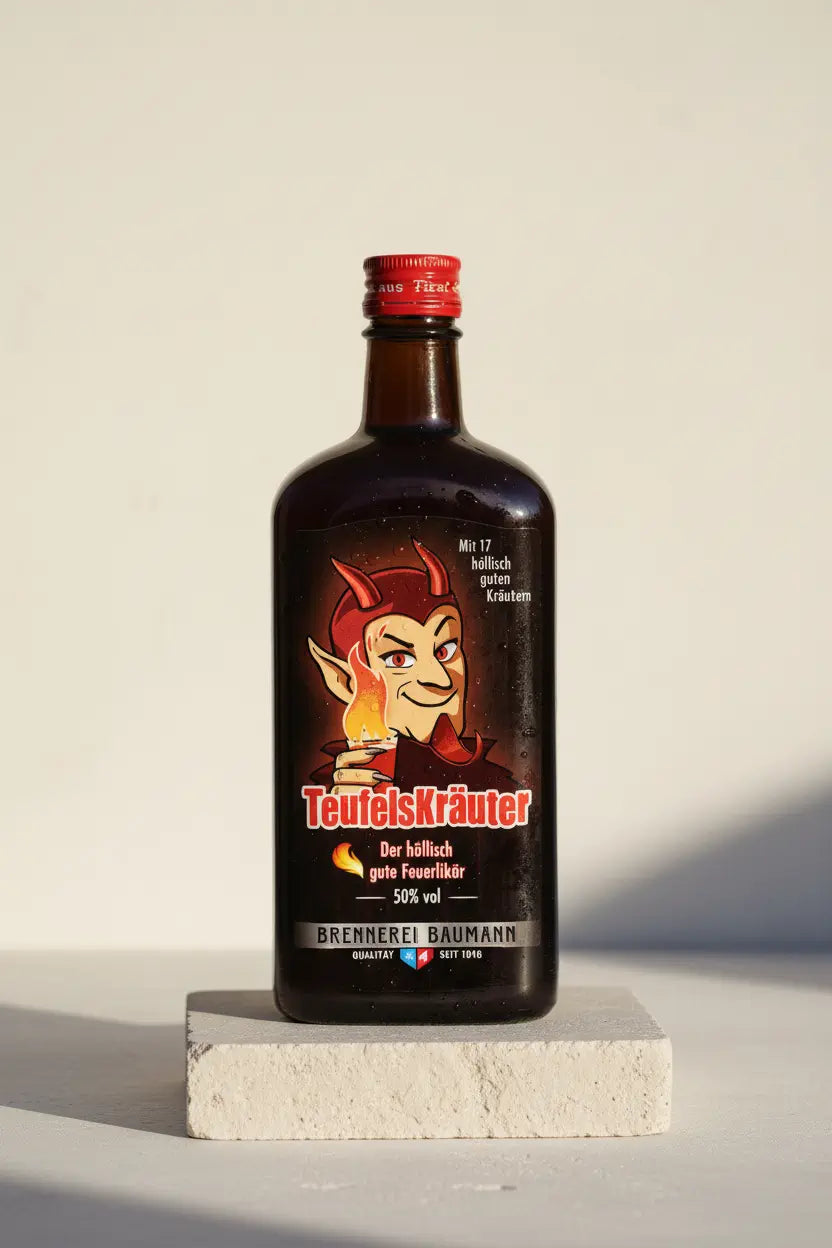 Buy Baumann Teufels Krauter Devils Herb 500ml (Germany) online at Wine Sellers Direct's best prices.