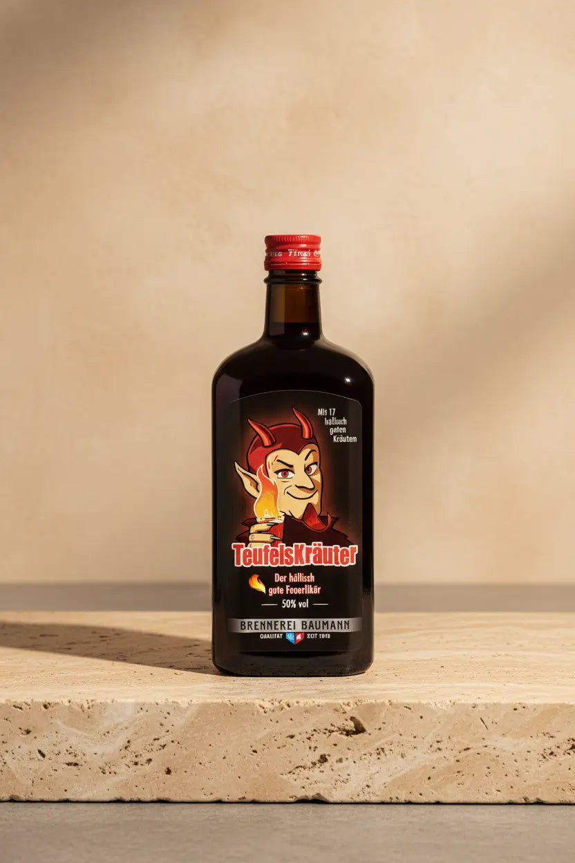 Buy Baumann Teufels Krauter Devils Herb 500ml (Germany) online at Wine Sellers Direct's best prices.
