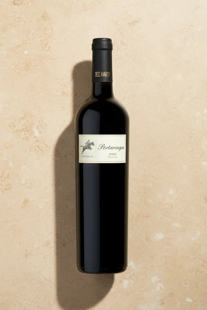Buy Bec Hardy Wines Pertaringa Over the Top Shiraz 2024 McLaren Vale online at Wine Sellers Direct.