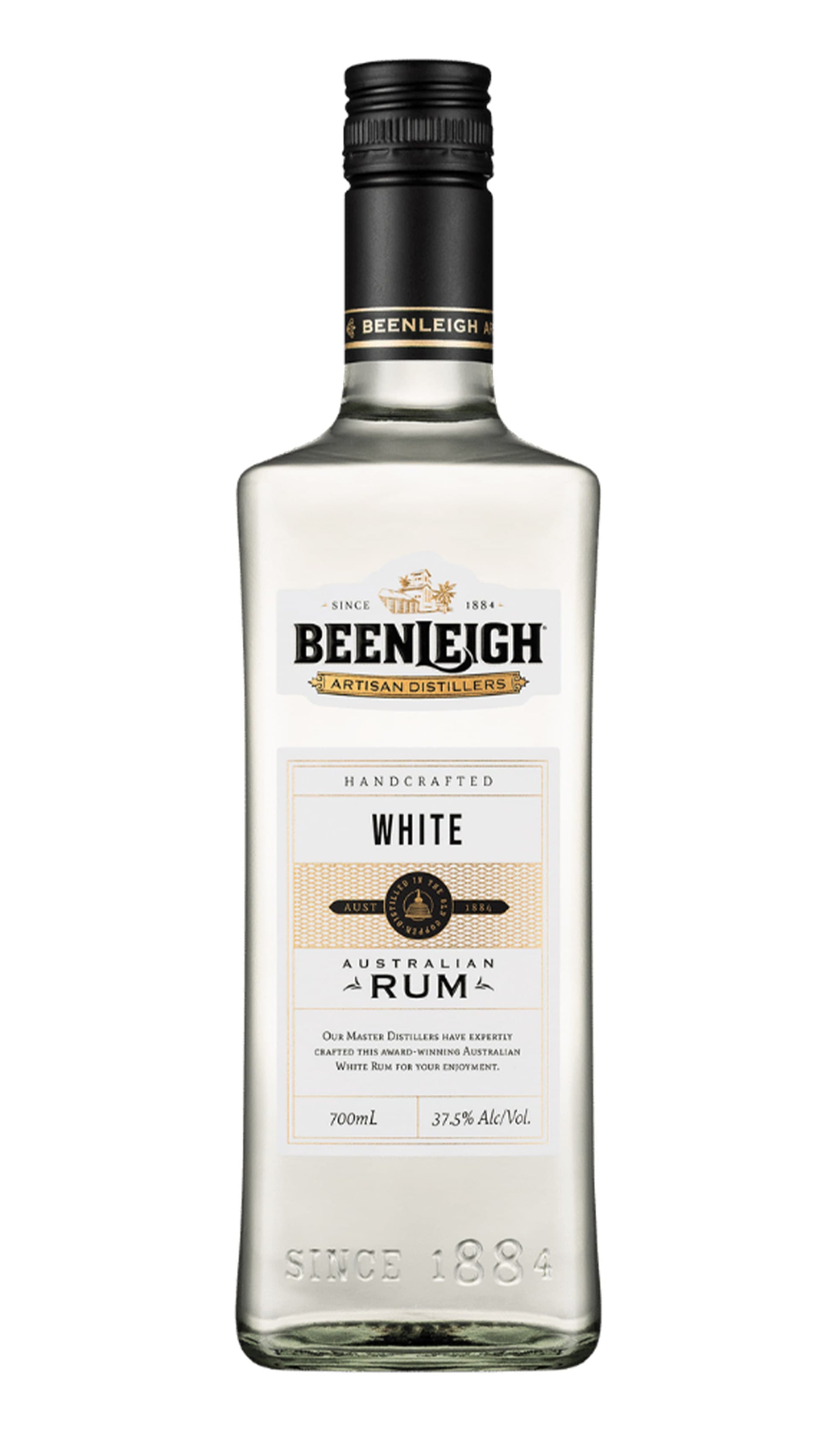 Find out more or buy Beenleigh Artisan Distillers White Rum 700mL available at Wine Sellers Direct's best prices.