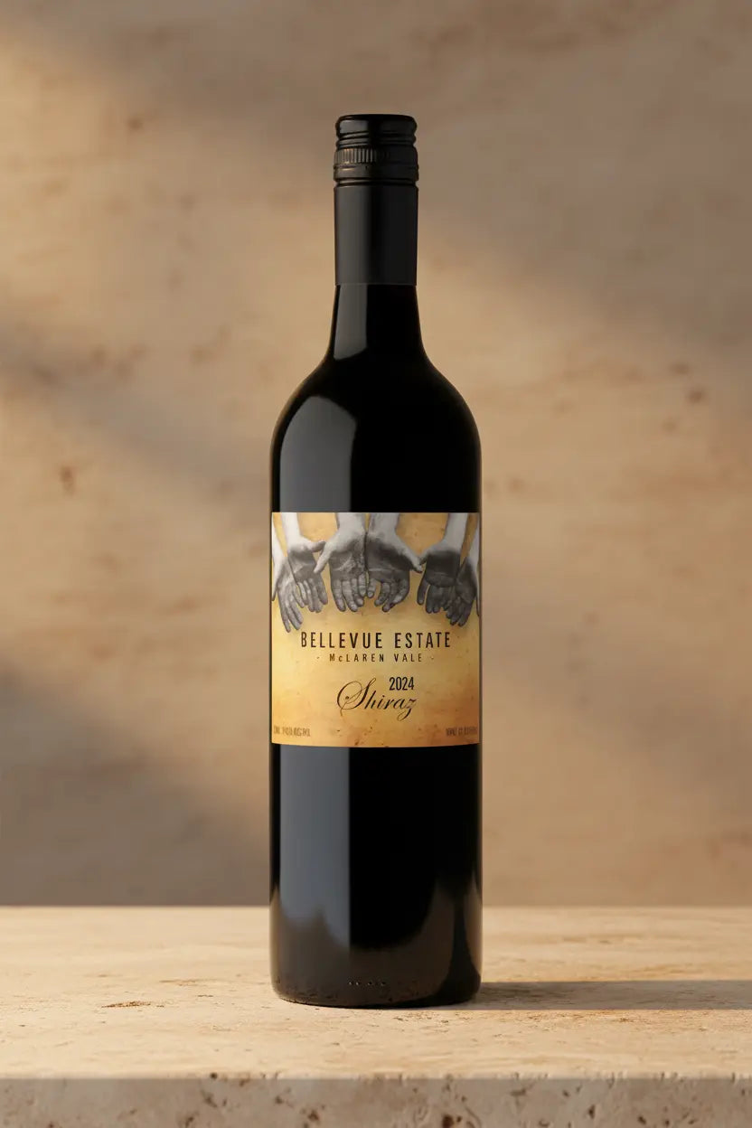Buy Bellevue Estate Basket Pressed Shiraz 2024 McLaren Vale online at Wine Sellers Direct's best prices.