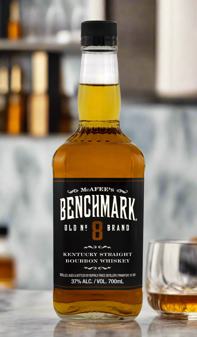 Find out more, explore the range and buy Benchmark Old No 8 Kentucky Straight Bourbon 700mL available at Wine Sellers Direct's best prices.