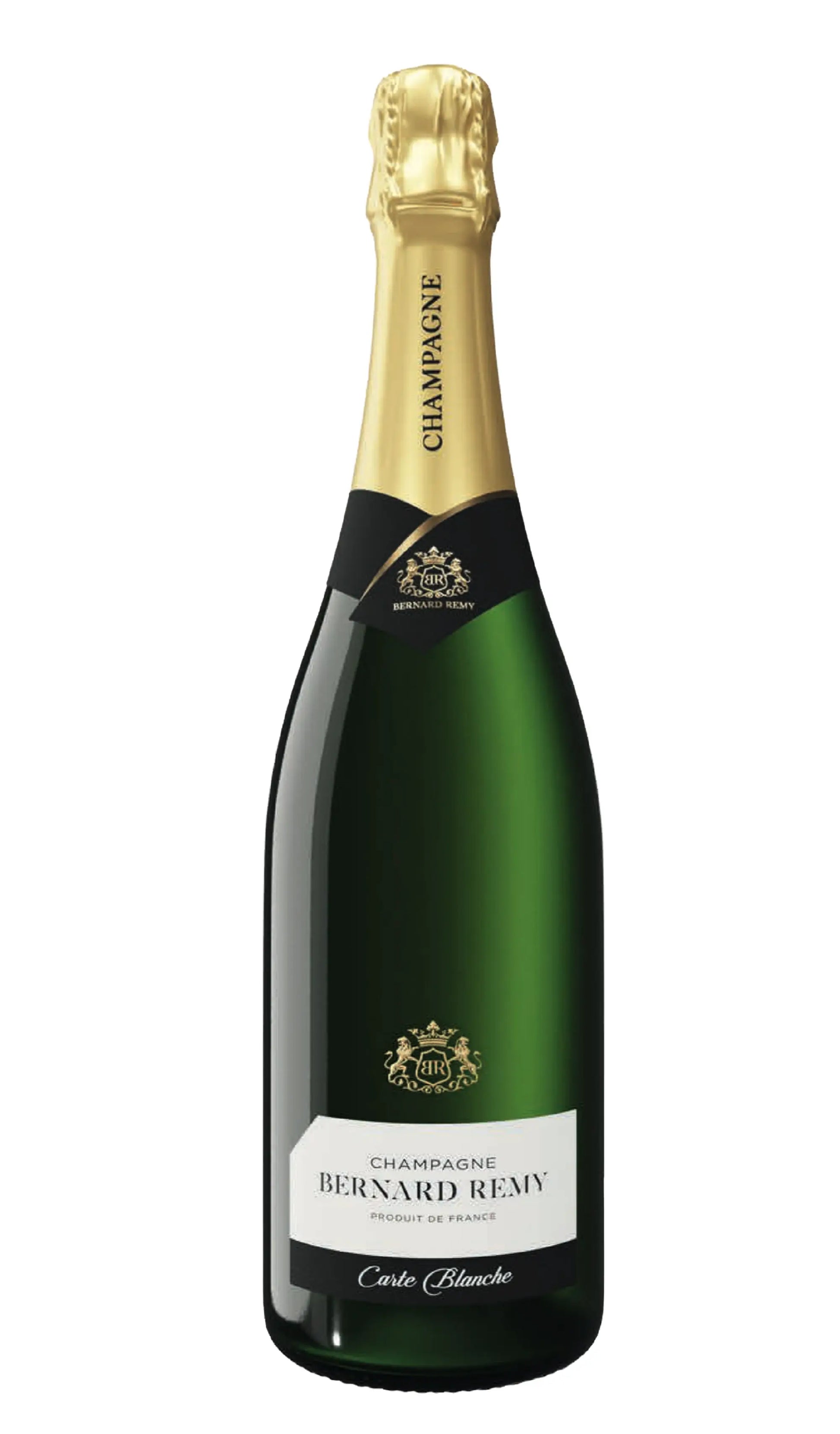 Bernard Remy Carte Blanche Brut NV 750mL bottle of Champagne from France.