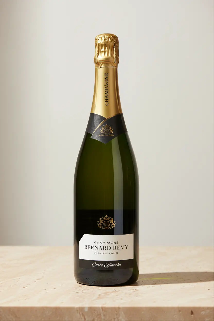 Bernard Remy Carte Blanche Brut NV 750mL bottle of Champagne from France.
