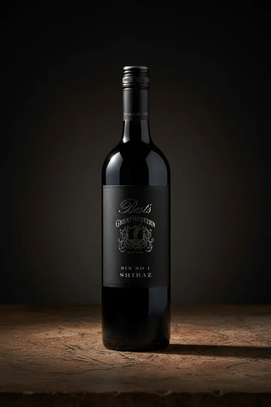 Best's Bin 1 Shiraz 2022 750ml bottle red wine from Great Western, Victoria.